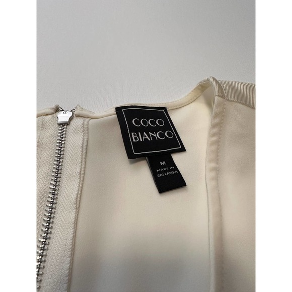 Coco Bianca Cream blouse-M - Picture 4 of 16